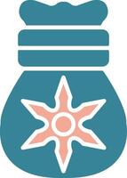 Pouch Tactile Symbol Sketch vector