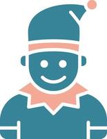 Elf Colorful Core Icon vector
