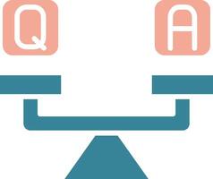 Faq Crystal UI Stamp vector
