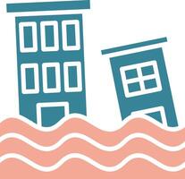 Flood Dynamic Web Symbol vector