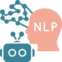 Nlp Global Style Glyph vector