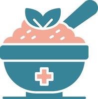 Porridge Neon Web Symbol vector