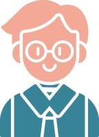 Teacher Simplified Tech Element vector