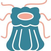 Sea Anemone Unified Line Art vector