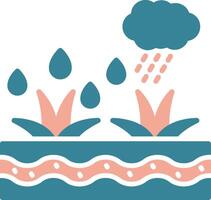 Water Intuitive Icon Fragment vector