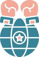 International Boxing Tactile UX Display vector