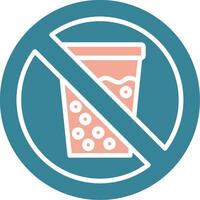 No Soft Drink Global Digital Mark vector
