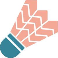 Shuttlecock Expressive Symbol Sketch vector