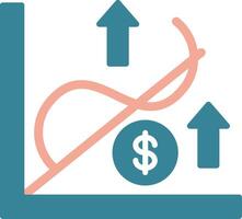 Statistics Intuitive Icon Fragment vector