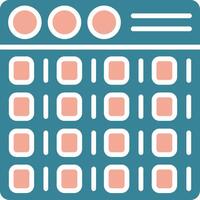 Binary Seamless Visual Pattern vector