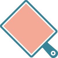 Chopping Board Tactile UX Display vector