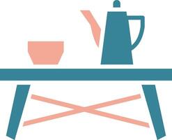 Coffee Table Bold Interface Object vector