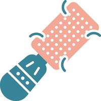 Lint Roller Vibrant Core Icon vector