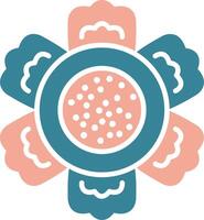 Rafflesia Colorful Core Icon vector