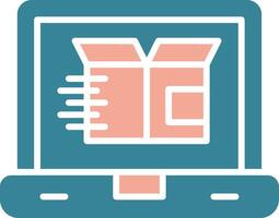 Logistic Futuristic Core Icon vector