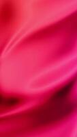 Vertical Red and Pink Silk Fabric Loop, Elegant Flowing Red Liquid Vertical Background video