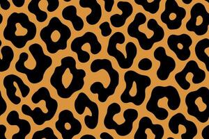 Seamless Jaguar Spot Pattern with Bold High-Contrast Colors vector