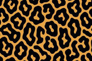 High-Contrast Jaguar Print Seamless Animal Pattern vector