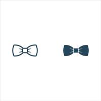 bow tie icon . Linear style sign for mobile concept and web design. bow tie symbol illustration. Pixel graphics - . vector