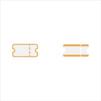 Ticket icon set . Line raffle ticket symbol. Trendy flat outline ui sign design. Thin linear graphic pictogram for web site, mobile application. Logo illustration. Eps10. vector