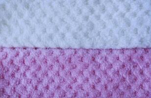 Several soft terry towels. photo