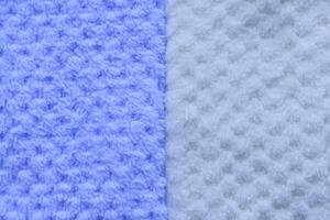 Background of colorful towels. Several soft terry towels. photo