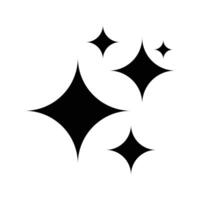 sparkle icon simple design template vector