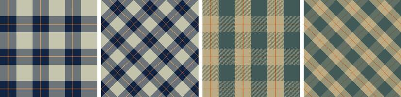 Seamless check pattern or plaid pattern for vector