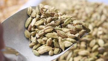 Exploring the rich flavor of cardamom spice in cooking video