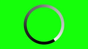 Loading circle animation. Round loading animation. White gradient dotted round loading. Loading animation. video