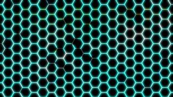 An abstract blue background with circles video