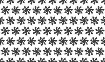 Abstract seamless pattern. Geometric monochrome design featuring repeating stylized starburst motifs. Perfect for textile prints, website backgrounds, or modern graphic design projects. vector