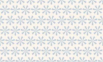 Serene light blue floral pattern on a cream background. Perfect for textile design, wallpaper, website backgrounds, and stationery. vector