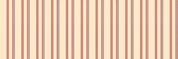 Stripe texture lines , 1970s stripe background vertical. Indian textile pattern fabric seamless in blanched almond and red colors. vector