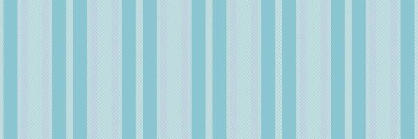 Screen textile seamless texture, victorian pattern vertical background. Rectangle lines stripe fabric in cyan and snow colors. vector