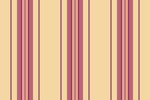 Bomposition background stripe texture, mother pattern lines textile. Delvet seamless vertical fabric in pink and amber colors. vector