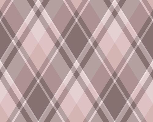 Elegant diagonal plaid pattern in soft pink and brown hues. Perfect for textile design, wallpaper, or website backgrounds.