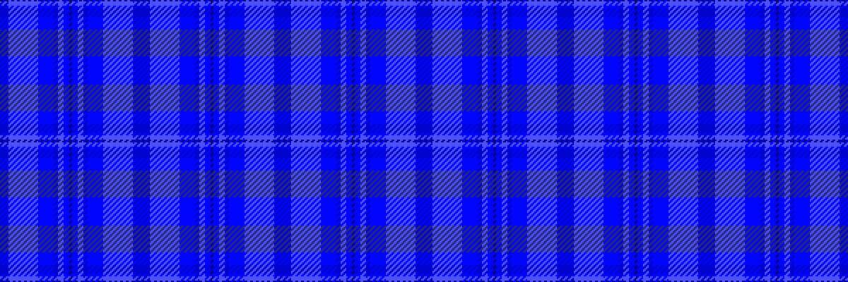 Vibrant blue plaid pattern, perfect for textile design, fashion, or website backgrounds. The bold, repeating geometric design offers a modern yet classic feel, symbolizing order and structure.