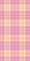 Display textile pattern, drawing tartan check texture. Vintage plaid seamless background fabric in red and pink colors. vector