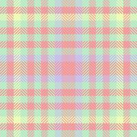 Delightful pastel plaid pattern. Perfect for textile design, scrapbooking, or website backgrounds. This soft, cheerful design evokes feelings of spring and tranquility. vector