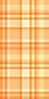 Chic plaid background , windowpane pattern seamless tartan. Gentleman fabric textile check texture in orange and yellow colors. vector