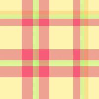 Vibrant pastel plaid pattern in pink, yellow, and green. Perfect for textile design, wallpaper, packaging, or website backgrounds. Evokes feelings of spring, freshness, and optimism. vector