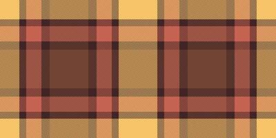 Warm autumnal plaid pattern in earthy tones of brown, orange, and yellow. Perfect for fallthemed designs, textile projects, or as a background image. vector