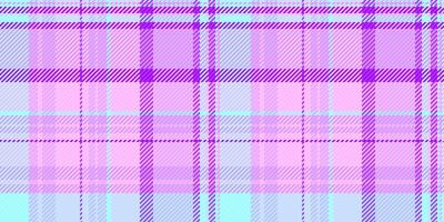 Soft pastel plaid pattern in pink, purple, and light blue. Ideal for textile design, fashion, or website backgrounds. This delicate, interwoven texture evokes feelings of calmness and femininity. vector