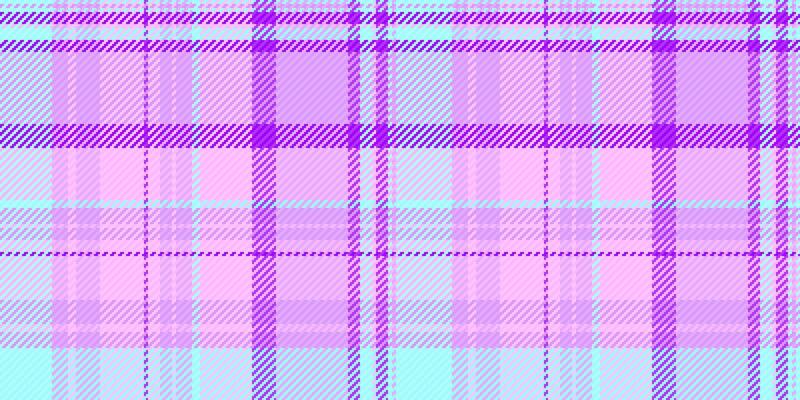 Soft pastel plaid pattern in pink, purple, and light blue. Ideal for textile design, fashion, or website backgrounds. This delicate, interwoven texture evokes feelings of calmness and femininity.