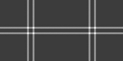 Sleek monochrome plaid pattern. Perfect for textile design, website backgrounds, or minimalist branding. Clean lines and subtle texture create a sophisticated, versatile image. vector