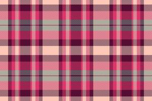 Elegant pink and maroon plaid pattern. Perfect for fashion, textile, and home decor projects. This seamless texture evokes a feeling of warmth and sophistication. vector