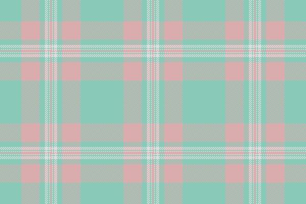 Elegant pastel plaid pattern in soft pink and mint green. Perfect for textile design, fashion, or website backgrounds.
