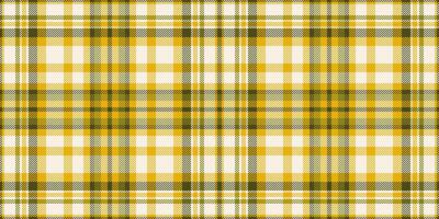 Warm autumnal plaid pattern in yellow and olive green. Perfect for fallthemed designs, textiles, and backgrounds. The repeating texture evokes feelings of comfort and tradition. vector