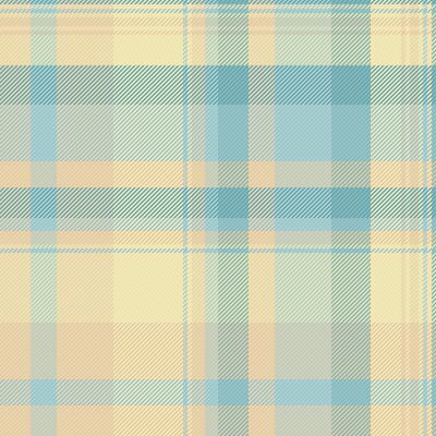 Pastel plaid pattern with blue, cream and orange hues. Perfect for backgrounds, textiles, designs with a soft, calming aesthetic. Versatile texture.